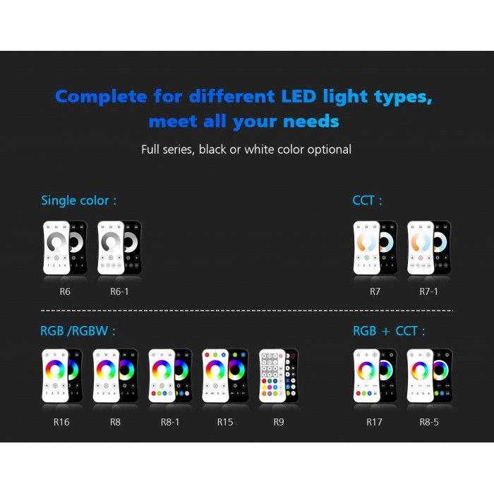 Пульт LED димера DEYA на 4 зони (R6)