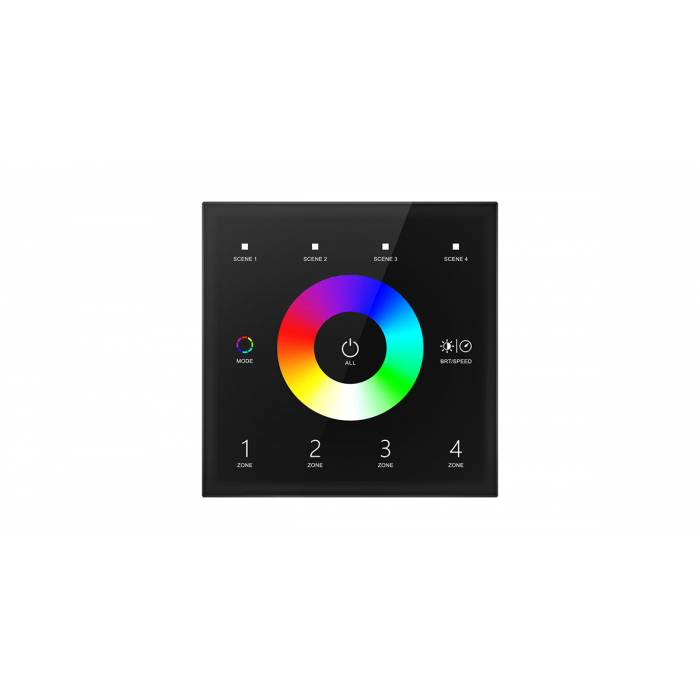 Пульт дистанційного керування DEYA 4 зонами RGB (T13(Black))