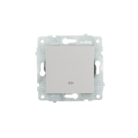 Механізм вимикача реверсивного/проміжного Grano срібло/12/120, Срібло, Механізм вимикача реверсивного