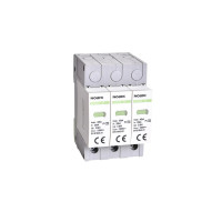 DC ПЗІП Ex9UEP, Клас ІІ, In=20kA, 1500V DC, 3 модулі, для не заземлених PV систем