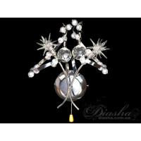 Акційна пропозиція!!! Строге, шляхетне галогенове бра, колір-хром