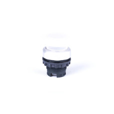 Кнопка-грибок 40 mm без фіксації, з підсвіткою, біла