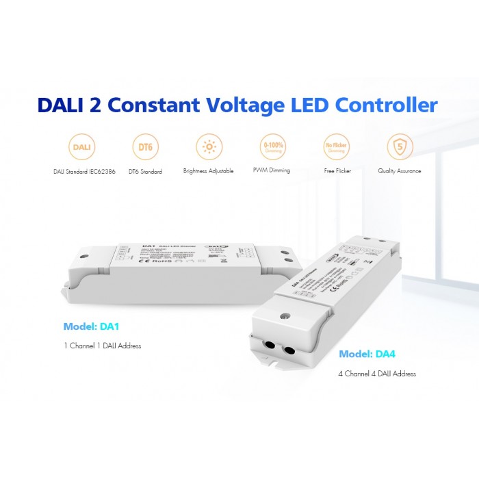 LED-димер DEYA 12-24VDC, 15A*1CH DT6 (DA1)