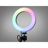RGB селфі лампа, 26см, без штативу