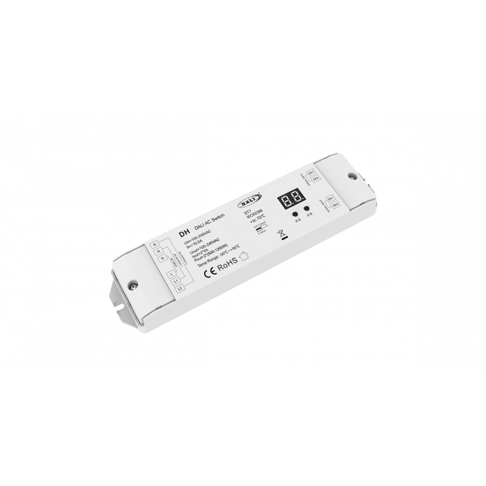 Релейний модуль вимикач DALI Switch DH 5А*2CH 100-240VAC (DH)