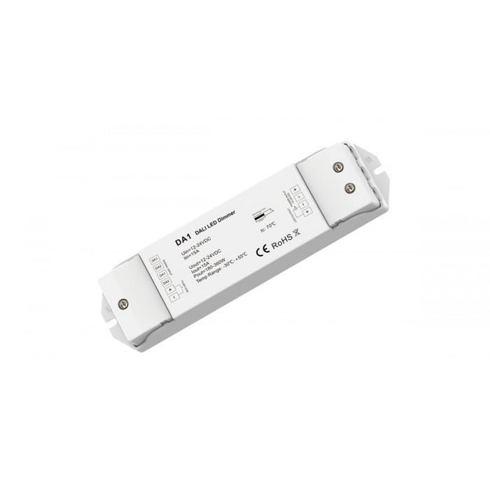 LED-димер DEYA 12-24VDC, 15A*1CH DT6 (DA1)