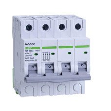 DC Автоматичний вимикач 10 kA, хар-ка K, 50 A, 600 V DC, 4 полюси