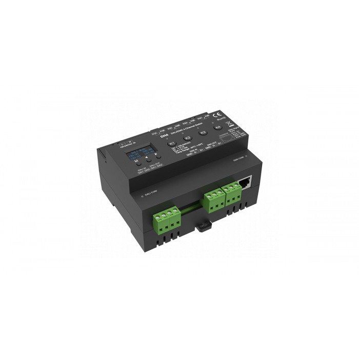 Релейний модуль DALI/DMX Switch 16А*4CH 100-240VAC (DH4)