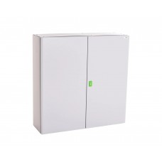 Шафа металева навісна з монтажною панеллю MHS 1000x1000x300 mm IP66 подвйні двері (110582)