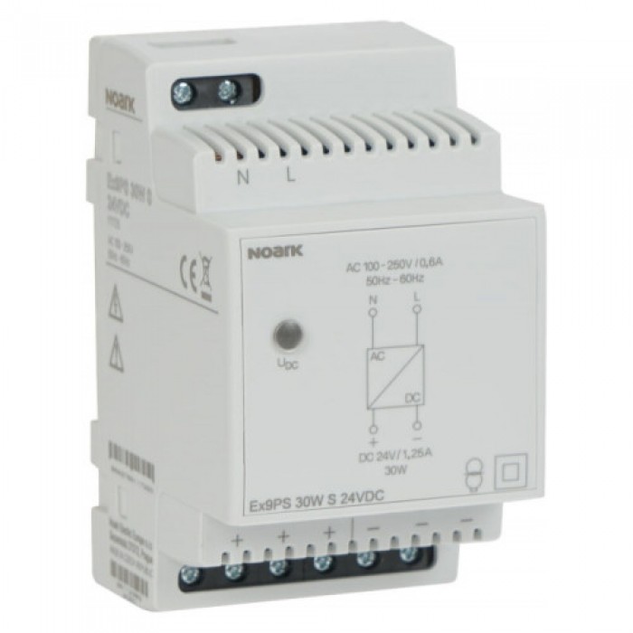 Блок живлення, 30W, стабілізований вихід, 24V DC