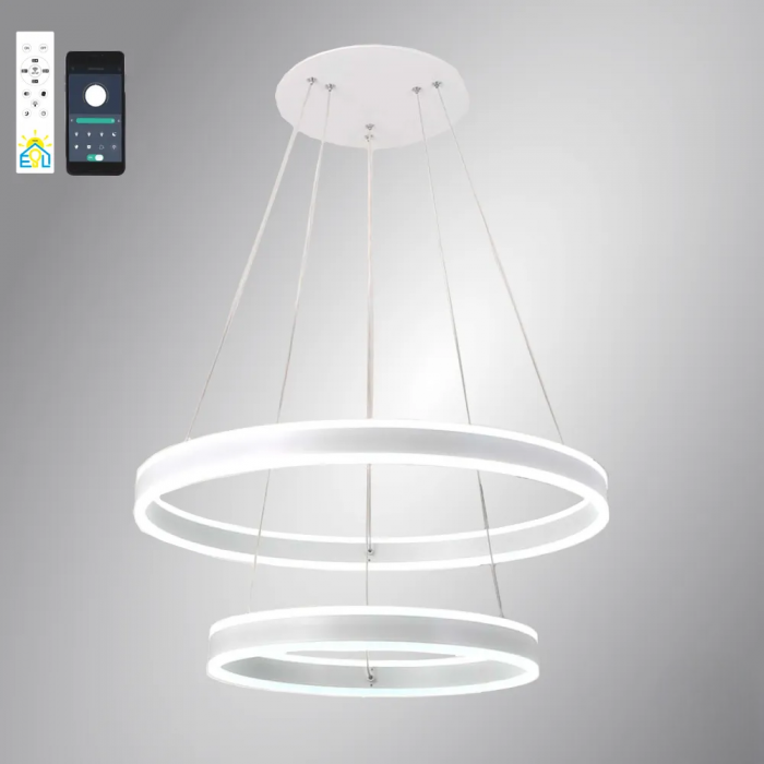 Керована світлодіодна люстра (арт.10417)