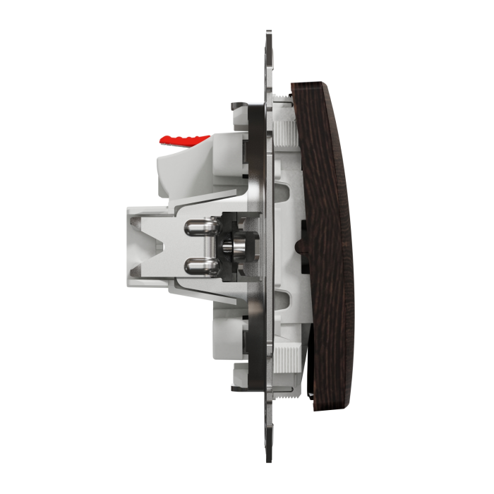 Кнопковий вимикач Венге Sedna Elements, Венге, Sedna Design & Elements