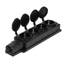 Колодка каучукова 4-а 16A 250V/48