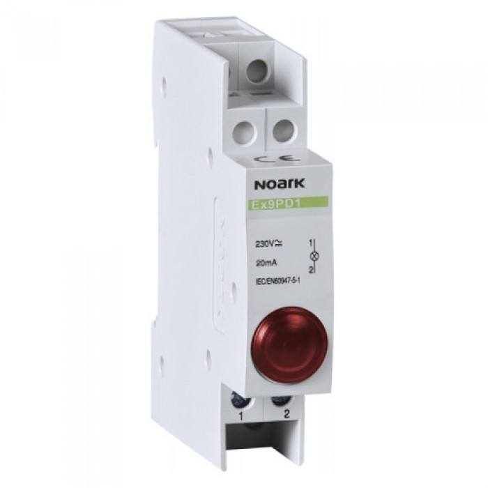 Модульний індикатор, 110V AC/DC, 1 червона LED