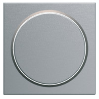 Накладка для нажимного димеру Lumina/Gallery, срібна
