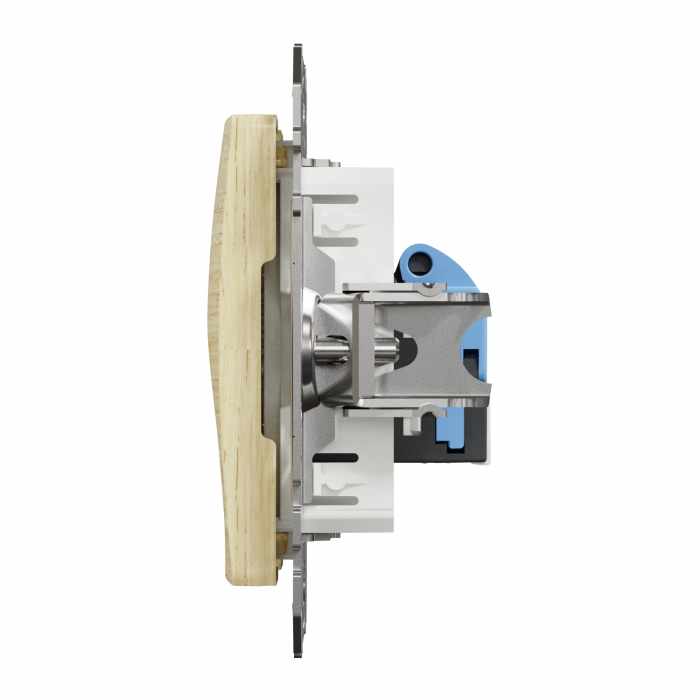 Од роз RJ45 CAT6 UTP Бер Sedna Elements, Береза, Sedna Design & Elements