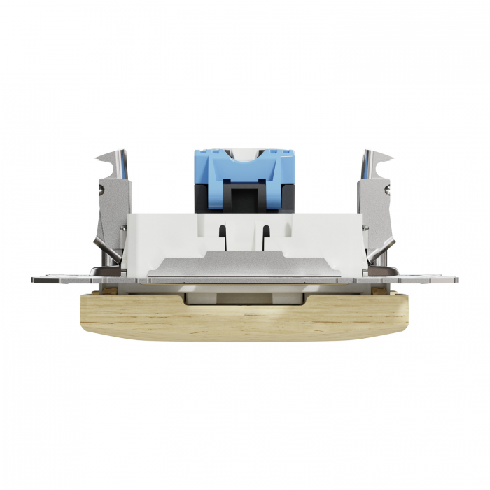 Од роз RJ45 CAT6 UTP Бер Sedna Elements, Береза, Sedna Design & Elements