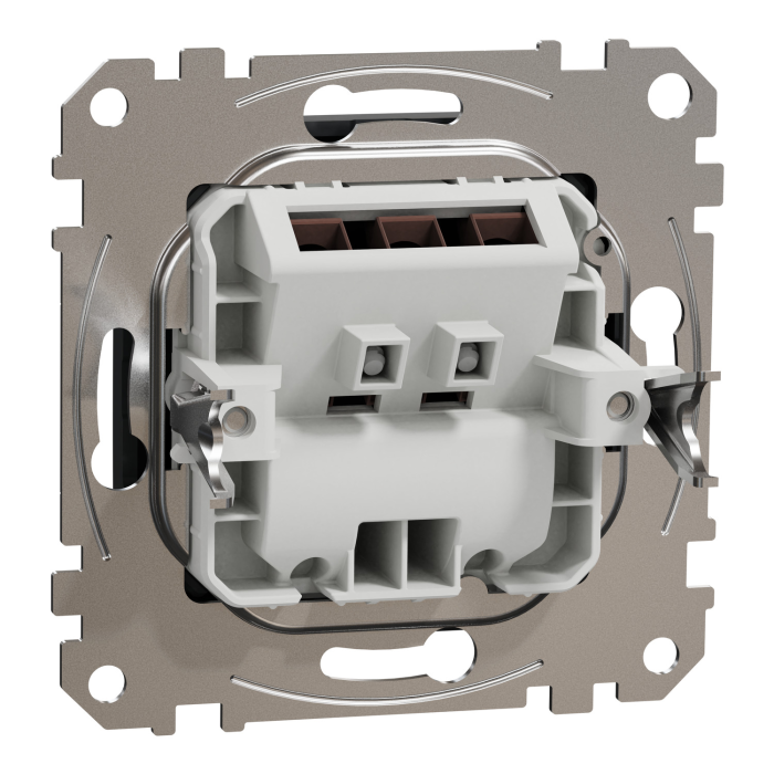 Роз для виводу кабеля Чорн Sedna Design, Чорний, Sedna Design & Elements