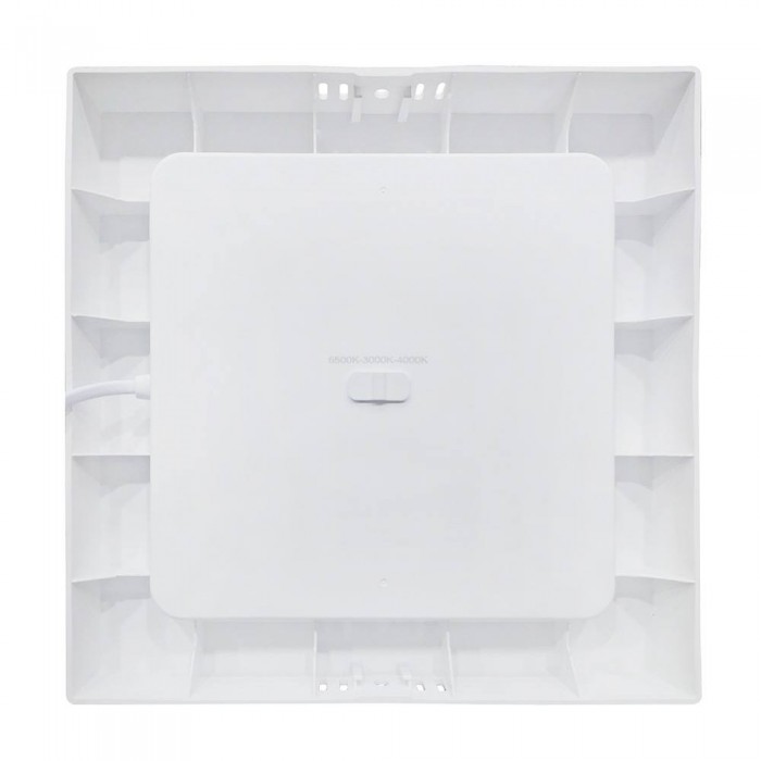 SELENA-24 3CCT Світильник накладний LED 24W 3CCT 2270Lm 160-265V 218*h32мм ІР20 білий квадрат/1/30