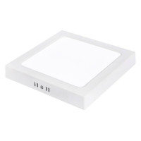 SELENA-24 3CCT Світильник накладний LED 24W 3CCT 2270Lm 160-265V 218*h32мм ІР20 білий квадрат/1/30