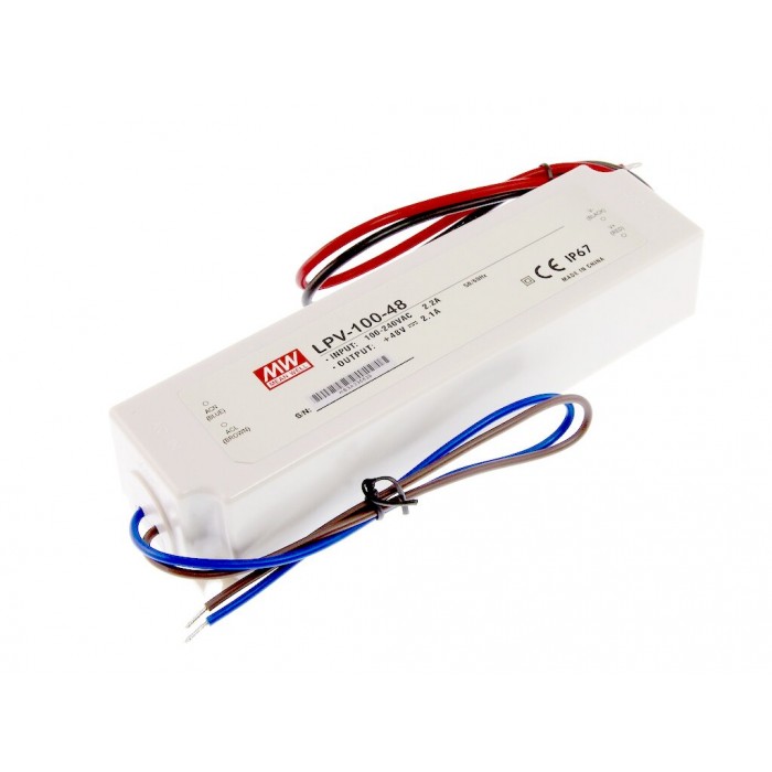 Блок живлення Mean Well 100.8W DC48V IP67 (LPV-100-48)
