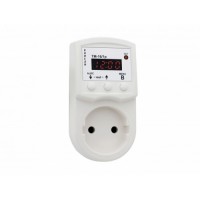 Таймер добово-тижневий у розетку Rubezh ТМ-16/1р (16А, 220В)