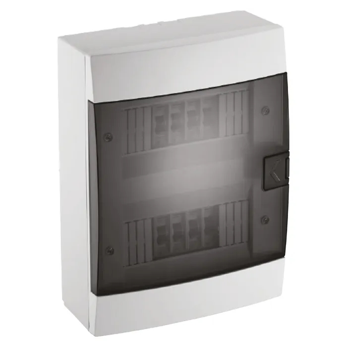 Щиток зовнішній 24 авт. білий, Білий, Щиток зовнішній