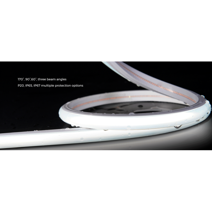LED стрічка COLORS COB-24V-IP33 9W 610Lm 2700K 2,5м (DF7-24V-4mm-SW)