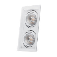 Світлодіодний карданний світильник Feron AL202 12Вт 4000K білий