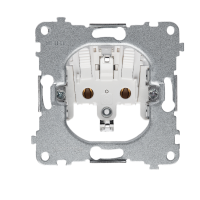 Механізм розетки одинарної без заземлення