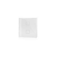 Панель LED димера DEYA ZigBee на 2 зони (TS2(WZS)-White)