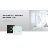 Сенсорна панель RGB 3CH*4A 12-24VDC CVV з контролером DEYA (T3-1(White))