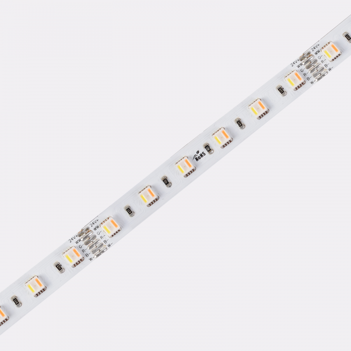 LED стрічка COLORS 60-5050-24V-IP33 18W RGBLWW 5м (D560RGBLWW-24V-12mm)