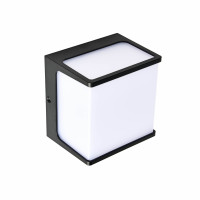 Світильник садово-парковий CUBE 8W 4200 K чорний, Світильники паркові