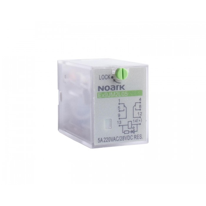 Реле електромеханічне 5 A, 12 V DC, 2 контакти