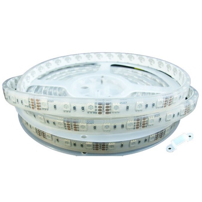 LED стрічка RISHANG 60-5050-12V-IP67 14.4W RGB 5м (RN3260AQ)