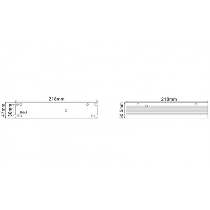 Блок живлення DEYA Slim 100W DC24V (DHS-100-24)
