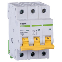 Автоматичний вимикач 10 kA, хар-ка C, 10 A, 3 полюси
