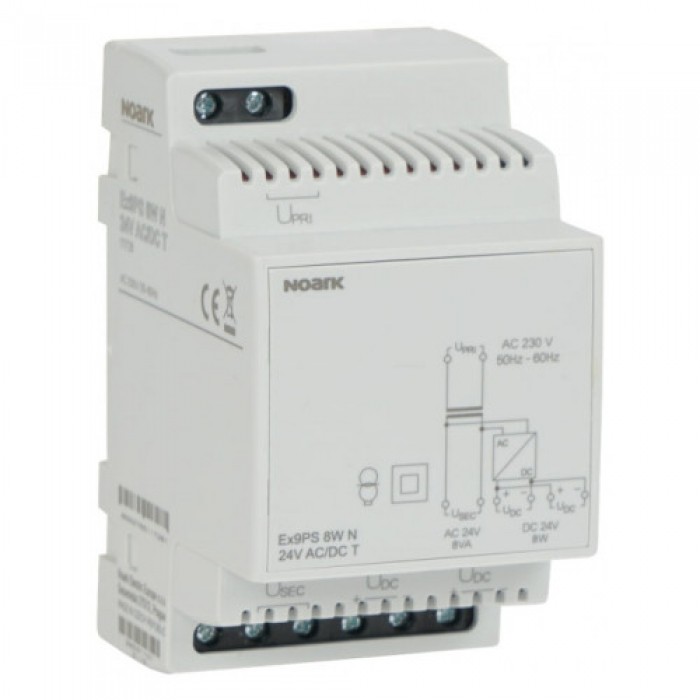 Блок живлення, 8W, нестабілізований, 24V DC,