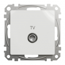 Кінцева TV роз 4 дБ Біл Sedna Design, Білий, Sedna Design & Elements