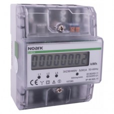 Лічильник електроенергії 3-фазний, 4 MU, 80 A, 1-тарифний, LCD дисплей
