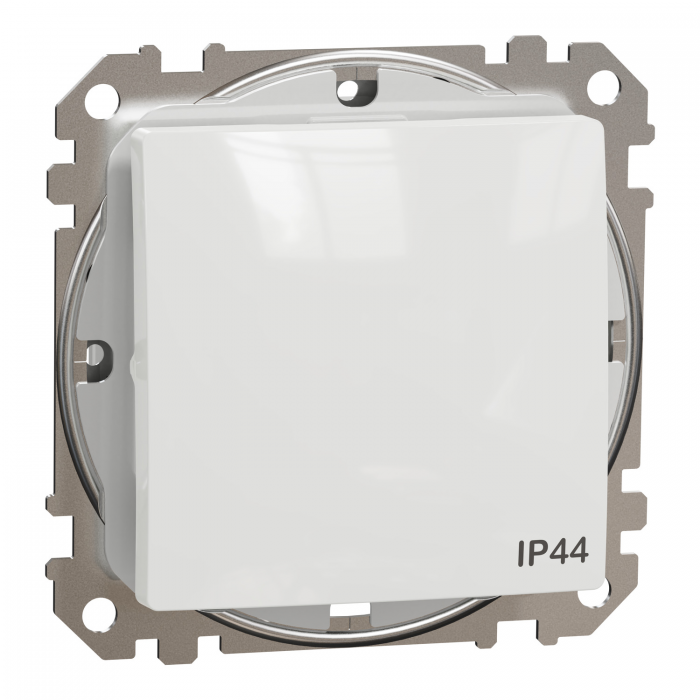 Однокл перемикач IP44 Білий Sedna Design, Білий, Sedna Design & Elements