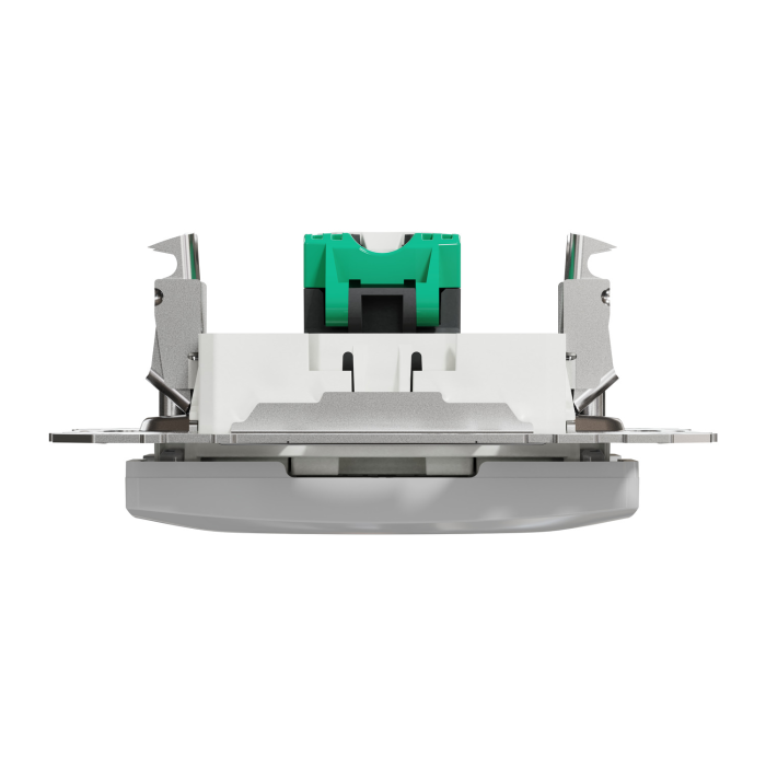 Один роз RJ45 CAT5E UTP Ал Sedna Design, Алюміній, Sedna Design & Elements