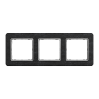 Рамка 3-пост Камінь Sedna Elements, Камінь, Рамка