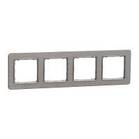 Рамка 4-пост Мат алюм Sedna Elements, Матовий алюміній, Sedna Design & Elements