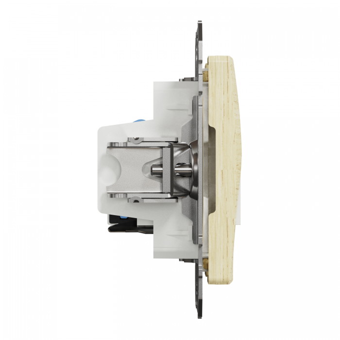 Розетка RJ45+RJ11 6UTP, береза, Береза, Sedna Design & Elements