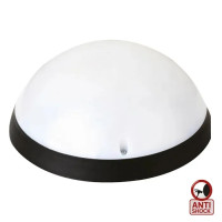 Світильник пластиковий Акуа Опал Повний Місяць LED 20W чорний, Світильники стельові LED