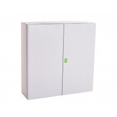 Шафа металева навісна з монтажною панеллю MHS 1200x1000x300 mm IP66 подвйні двері (110585)