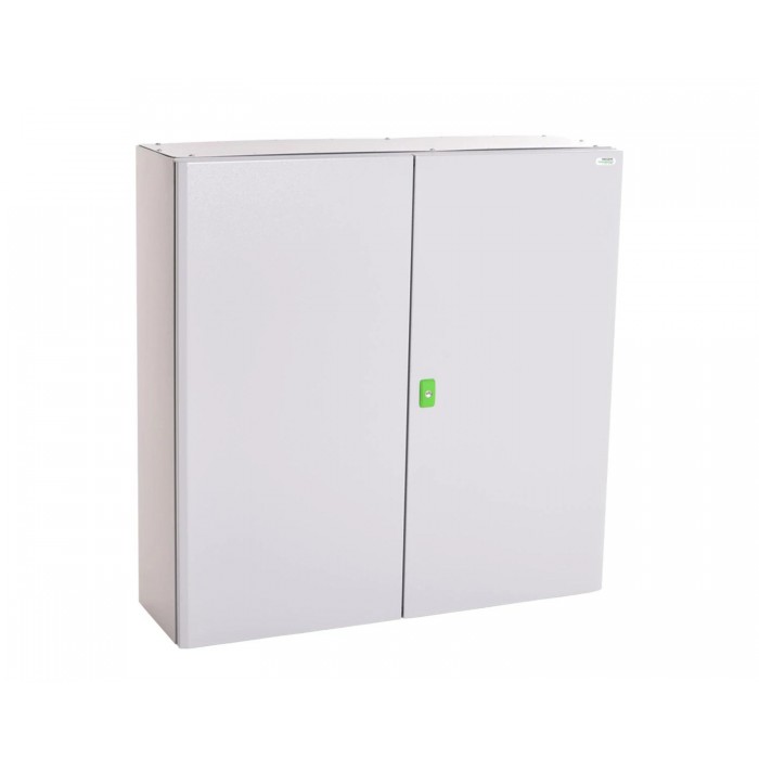 Шафа металева навісна з монтажною панеллю MHS 1200x1000x300 mm IP66 подвйні двері (110585)