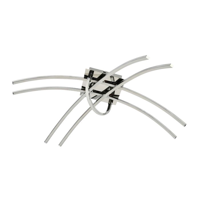 Світлодіодна люстра CORNELIA 60W 4000K хром, Люстри LED